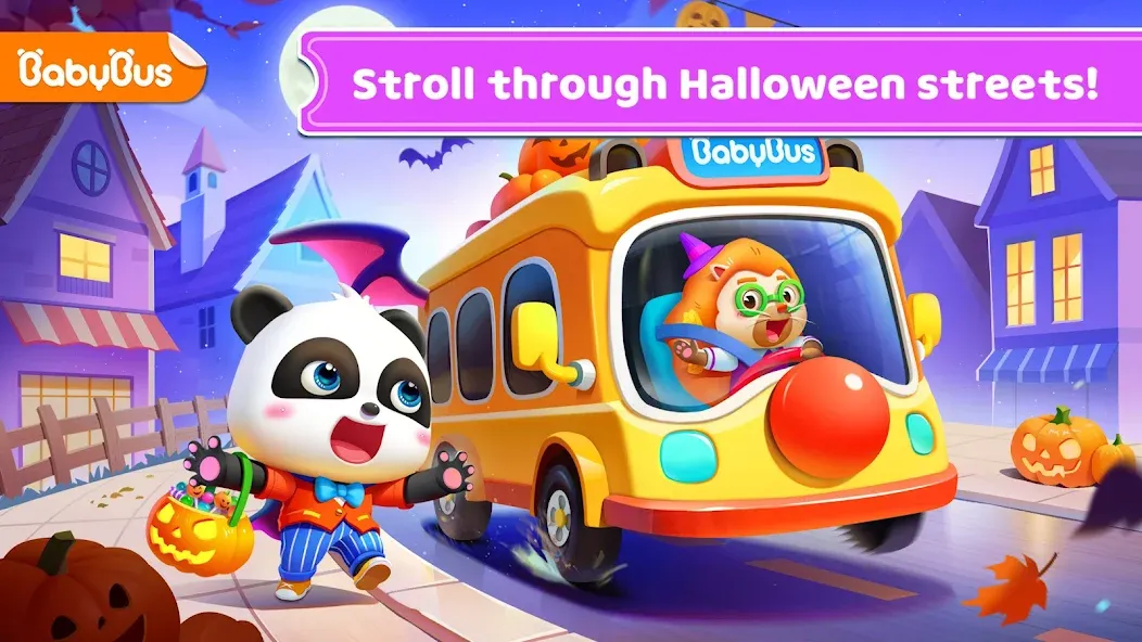 Скачать взлом Baby Panda's School Bus  [МОД Unlocked] — последняя версия apk на Андроид screen 1