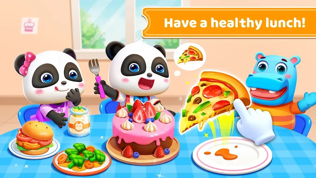 Скачать взлом Baby Panda's School Bus  [МОД Unlocked] — последняя версия apk на Андроид screen 5