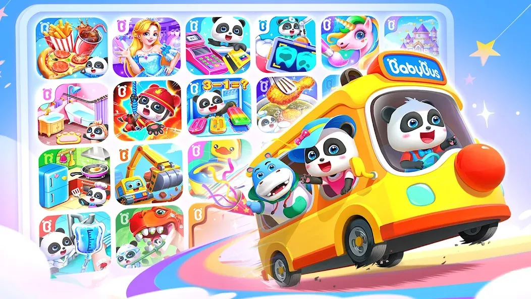 Взлом Baby Panda World: Kids Games  [МОД Unlocked] — полная версия apk на Андроид screen 1