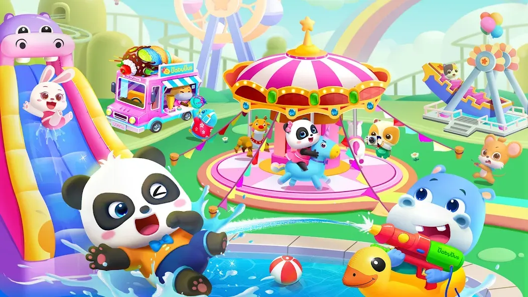 Взлом Baby Panda World: Kids Games  [МОД Unlocked] — полная версия apk на Андроид screen 2