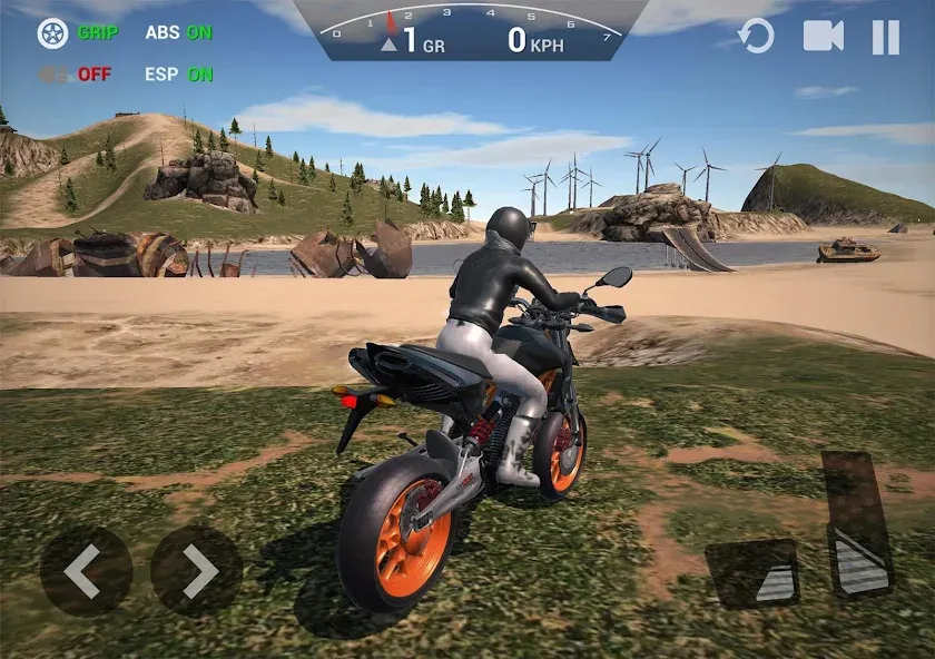 Скачать взлом Ultimate Motorcycle Simulator (Ультимативный Мотоциклетный Симулятор)  [МОД Меню] — стабильная версия apk на Андроид screen 4