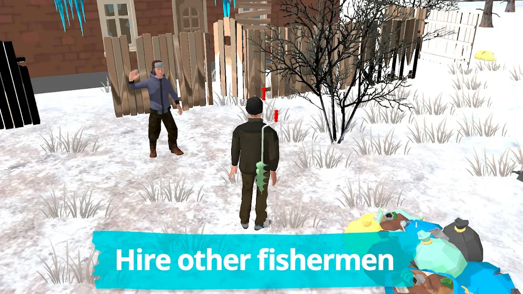 Скачать взлом Fishing in the Winter. Lakes.  [МОД Меню] — последняя версия apk на Андроид screen 3