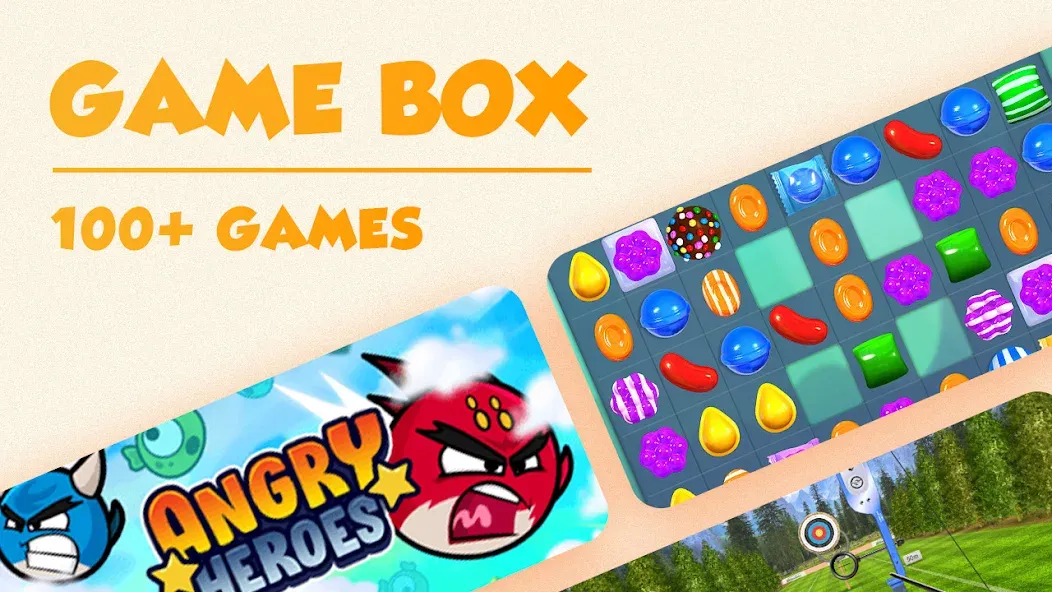 Взломанная Game Box — 100+ Games (Гейм Бокс)  [МОД Меню] — стабильная версия apk на Андроид screen 1