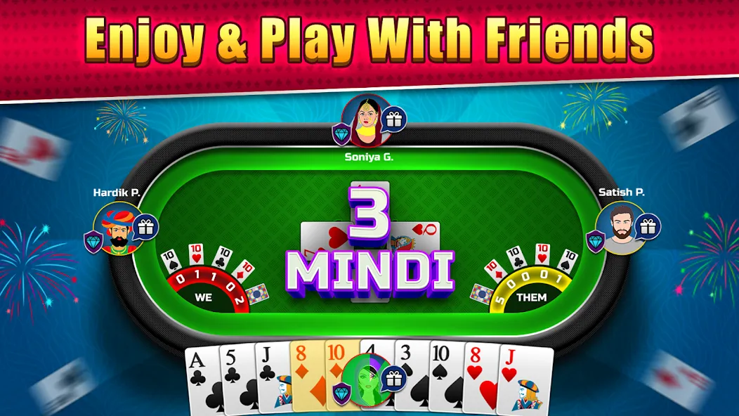 Скачать взломанную Mindi Online Card Game (Минди Онлайн Карточная Игра)  [МОД Unlocked] — последняя версия apk на Андроид screen 2