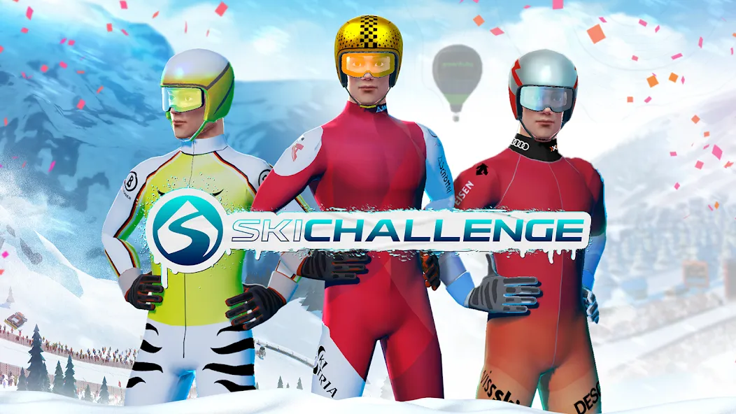 Скачать взлом Ski Challenge (Ски Челлендж)  [МОД Много монет] — стабильная версия apk на Андроид screen 1