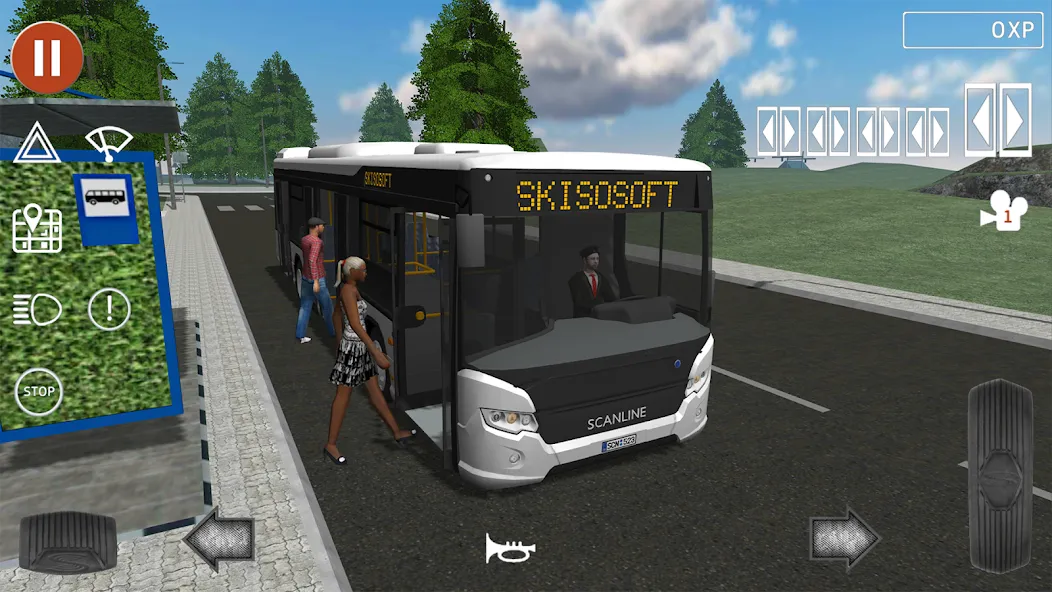 Скачать взломанную Public Transport Simulator (Паблик Транспорт Симулятор)  [МОД Много монет] — полная версия apk на Андроид screen 3