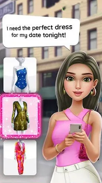 Взлом Fashion Makeover Stylist Game  [МОД Бесконечные монеты] — последняя версия apk на Андроид screen 3