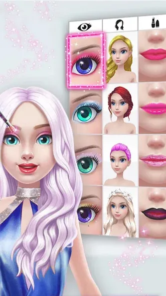 Взлом Fashion Makeover Stylist Game  [МОД Бесконечные монеты] — последняя версия apk на Андроид screen 4