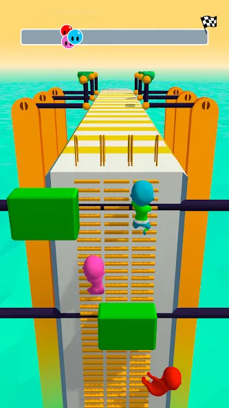 Скачать взлом Fun Race 3D — Run and Parkour (Фан Рэйс 3Д)  [МОД Много денег] — полная версия apk на Андроид screen 2