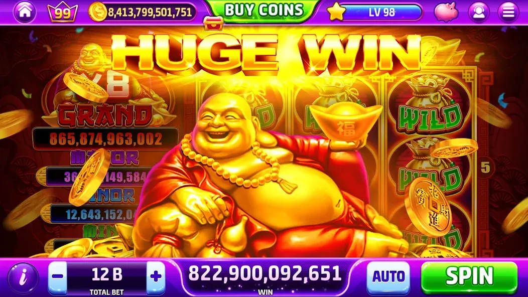 Взлом Golden Casino — Slots Games (Голден Казино)  [МОД Бесконечные монеты] — последняя версия apk на Андроид screen 5