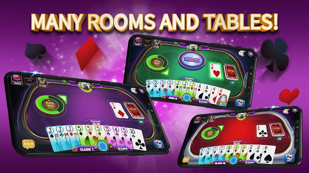 Взлом Gin Rummy Elite: Online Game (Джин Рамми)  [МОД Unlocked] — последняя версия apk на Андроид screen 3