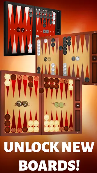 Взлом Backgammon Offline  [МОД Unlimited Money] — полная версия apk на Андроид screen 1