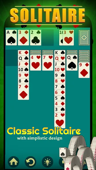 Скачать взломанную Solitaire — Offline Card Games  [МОД Много денег] — стабильная версия apk на Андроид screen 2