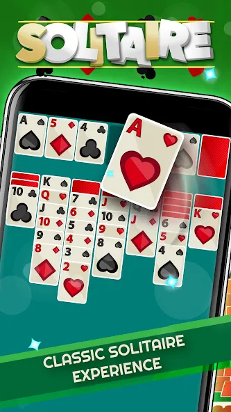 Скачать взломанную Solitaire — Offline Card Games  [МОД Много денег] — стабильная версия apk на Андроид screen 4