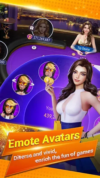 Скачать взлом Sohoo Poker — Texas Holdem (Соху Покер)  [МОД Меню] — последняя версия apk на Андроид screen 3