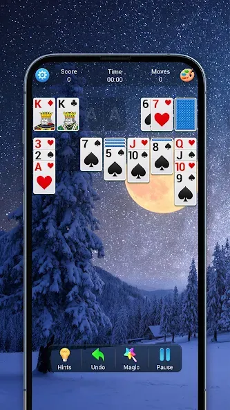 Взломанная Solitaire, Klondike Card Games  [МОД Unlimited Money] — полная версия apk на Андроид screen 3