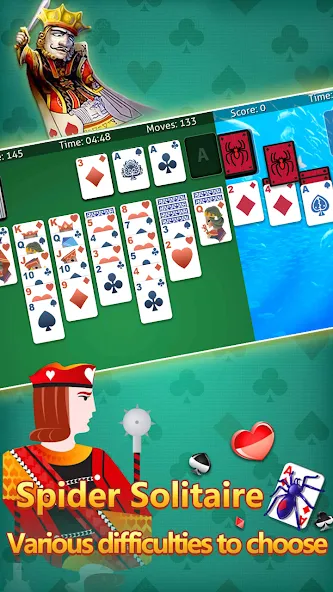 Взлом klondike solitaire :card shark  [МОД Много монет] — последняя версия apk на Андроид screen 1