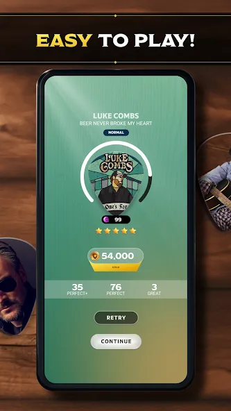 Взлом Country Star: Music Game (кантри стар)  [МОД Mega Pack] — полная версия apk на Андроид screen 5