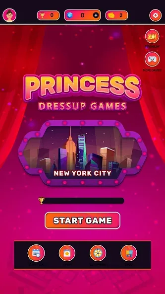 Взломанная Princess Makeup Dressup Salon (Принцесса Мейкап Дрессап Салон)  [МОД Много монет] — полная версия apk на Андроид screen 2