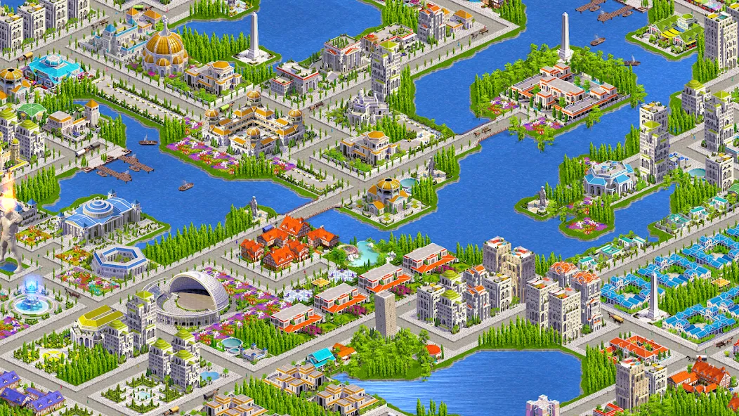 Скачать взломанную Designer City: Empire Edition (Дизайнер Сити)  [МОД Unlocked] — стабильная версия apk на Андроид screen 1