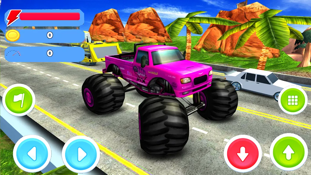 Взлом Toy Truck Drive  [МОД Mega Pack] — стабильная версия apk на Андроид screen 4