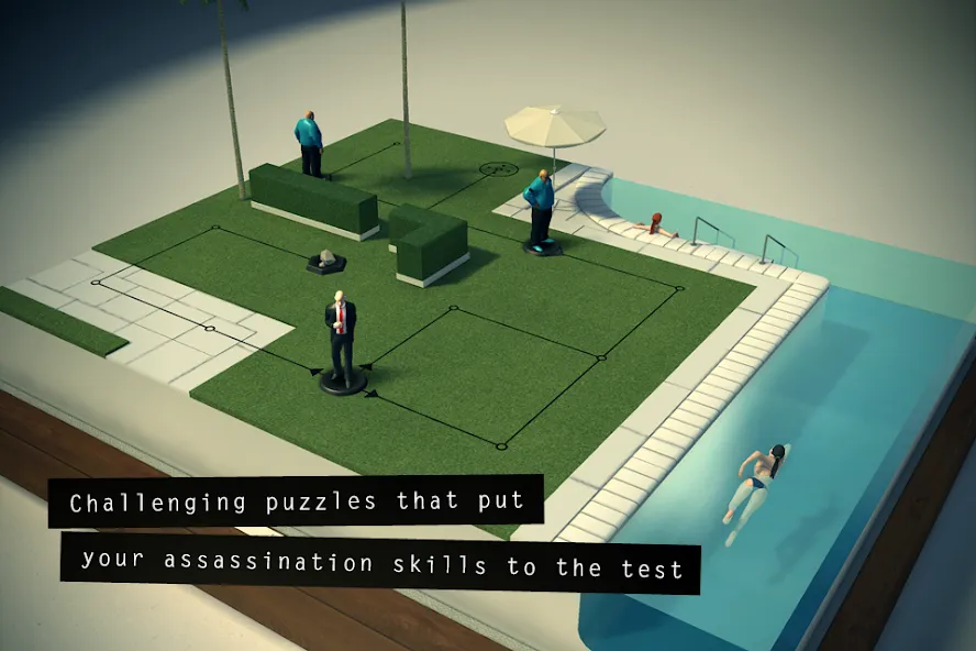 Взлом Hitman GO (Хитман ГО)  [МОД Все открыто] — полная версия apk на Андроид screen 2