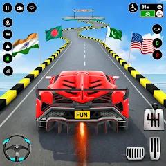 GT Car Stunt : Ramp Car Stunts