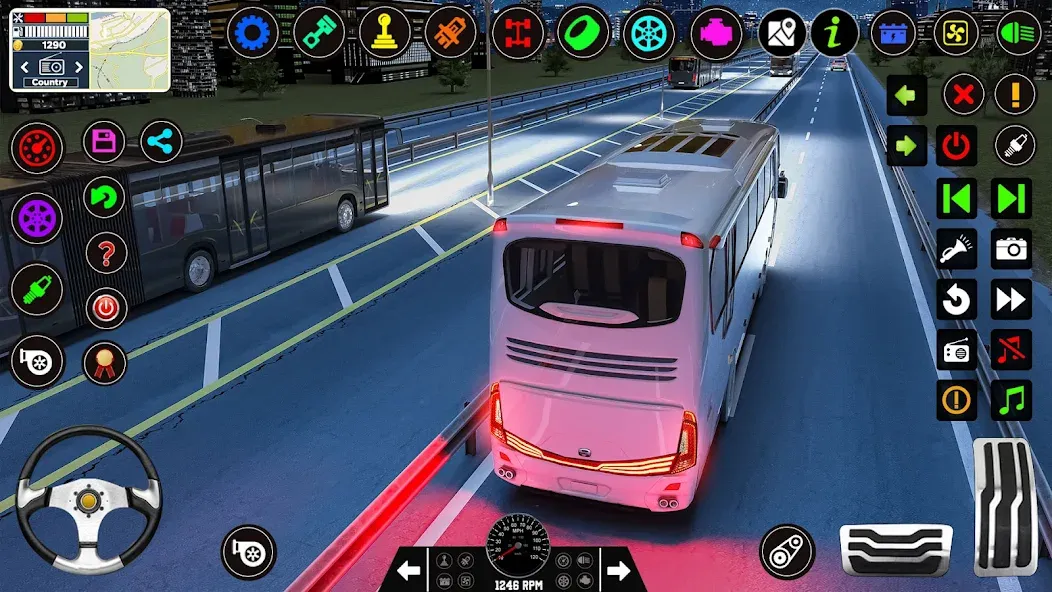 Скачать взлом Bus Driving Games 3D: Bus Game  [МОД Много монет] — стабильная версия apk на Андроид screen 1