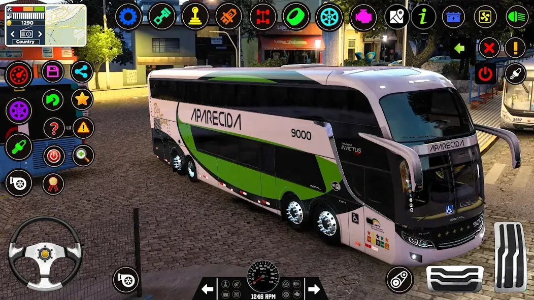 Скачать взлом Bus Driving Games 3D: Bus Game  [МОД Много монет] — стабильная версия apk на Андроид screen 2