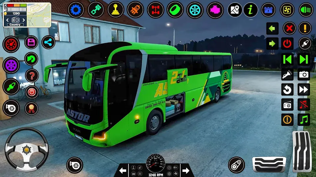 Скачать взлом Bus Driving Games 3D: Bus Game  [МОД Много монет] — стабильная версия apk на Андроид screen 4