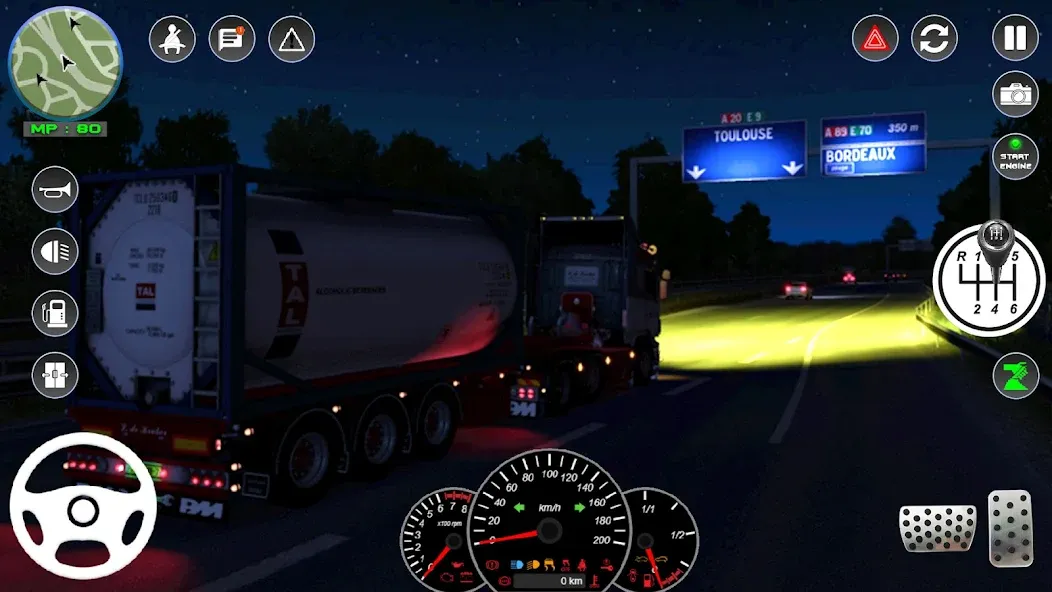 Скачать взлом Euro Cargo Truck Simulator 3D  [МОД Меню] — полная версия apk на Андроид screen 5