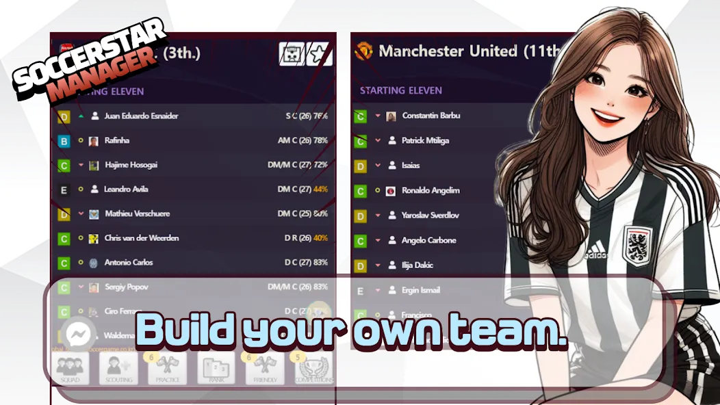 Скачать взлом SSM — Football Manager Game (ССМ)  [МОД Unlimited Money] — стабильная версия apk на Андроид screen 3