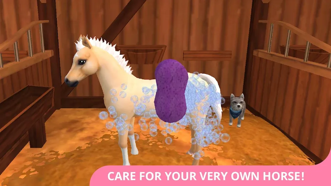 Взломанная Star Stable Horses (СТар Стабл Хорсес)  [МОД Много монет] — стабильная версия apk на Андроид screen 2