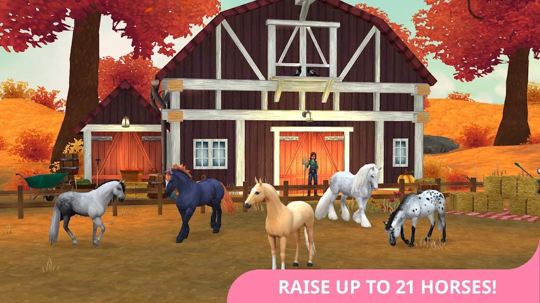 Взломанная Star Stable Horses (СТар Стабл Хорсес)  [МОД Много монет] — стабильная версия apk на Андроид screen 3