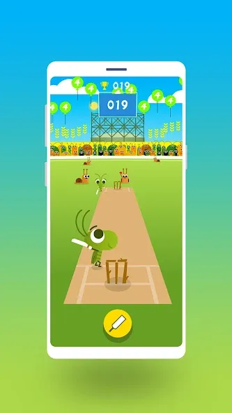 Взлом Cric Game — Doodle Cricket (Крик Гейм)  [МОД Все открыто] — полная версия apk на Андроид screen 1