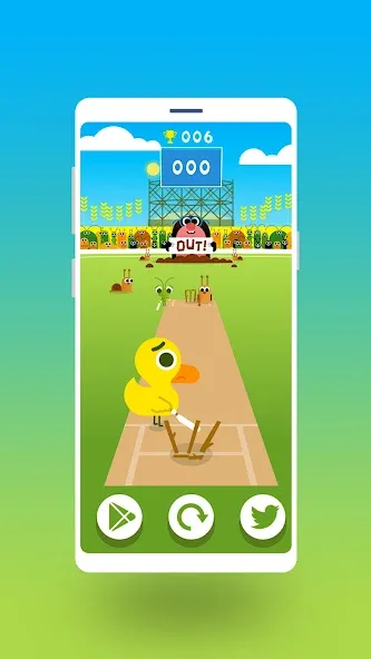 Взлом Cric Game — Doodle Cricket (Крик Гейм)  [МОД Все открыто] — полная версия apk на Андроид screen 2