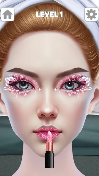 Скачать взломанную Makeover & Makeup ASMR  [МОД Меню] — полная версия apk на Андроид screen 1