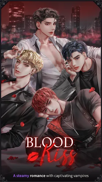 Скачать взлом Blood Kiss : Vampire story  [МОД Много денег] — полная версия apk на Андроид screen 1