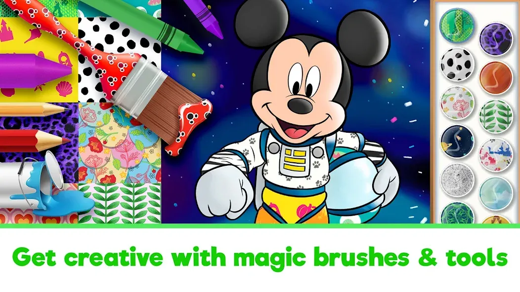 Взлом Disney Coloring World (Дисней)  [МОД Unlimited Money] — полная версия apk на Андроид screen 2