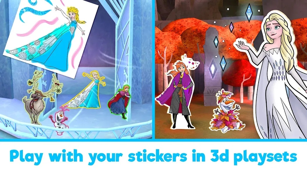 Взлом Disney Coloring World (Дисней)  [МОД Unlimited Money] — полная версия apk на Андроид screen 3