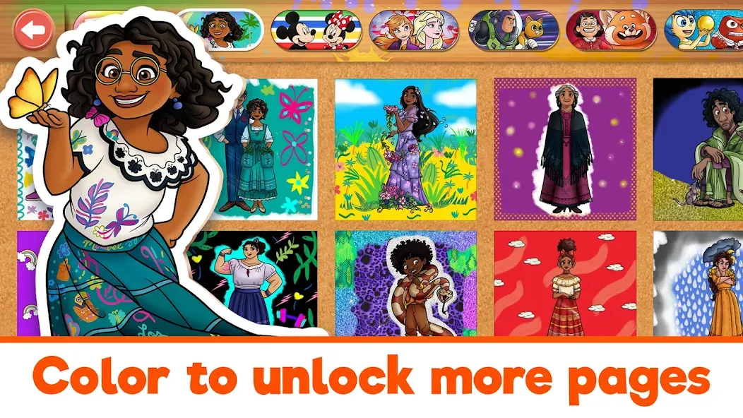 Взлом Disney Coloring World (Дисней)  [МОД Unlimited Money] — полная версия apk на Андроид screen 5
