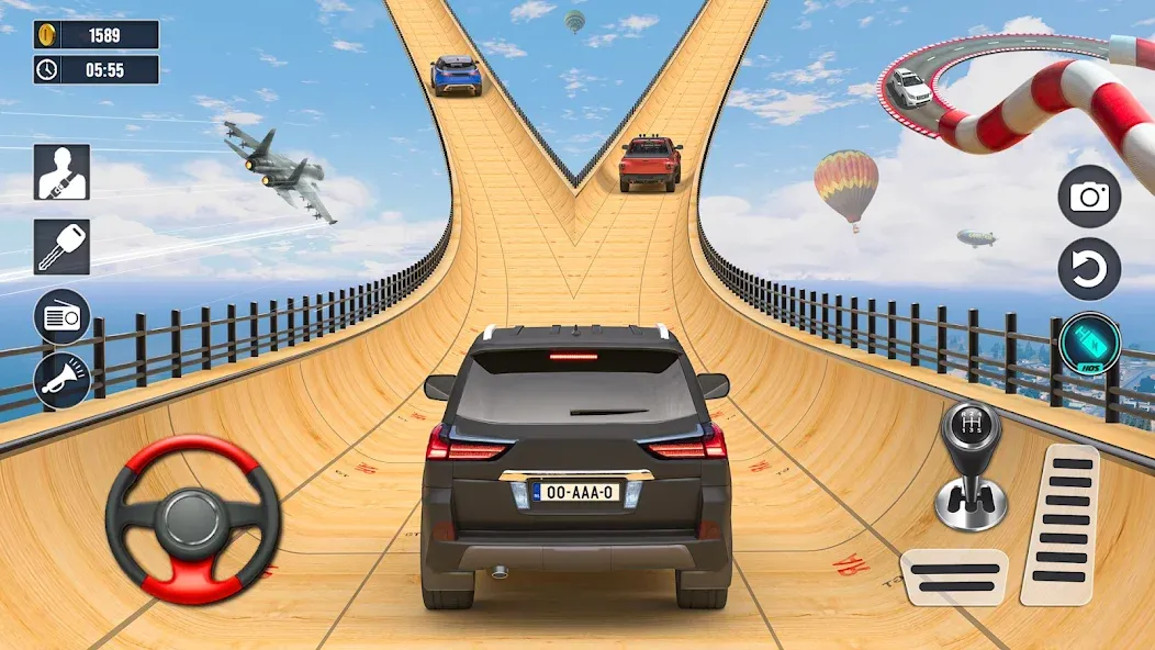 Взломанная Car Stunt Games : Car Games 3D (Кар Стант Геймс)  [МОД Menu] — последняя версия apk на Андроид screen 1