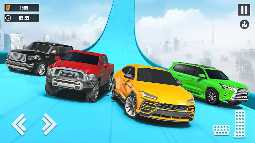 Взломанная Car Stunt Games : Car Games 3D (Кар Стант Геймс)  [МОД Menu] — последняя версия apk на Андроид screen 2