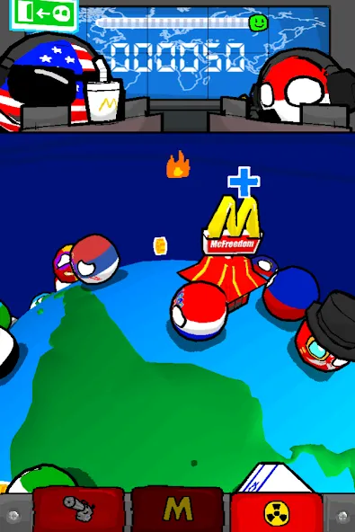 Скачать взломанную Polandball: Not Safe For World (Поландбол)  [МОД Mega Pack] — последняя версия apk на Андроид screen 3