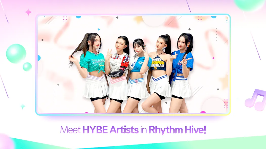 Скачать взломанную Rhythm Hive (Ритм Хайв)  [МОД Unlimited Money] — последняя версия apk на Андроид screen 2