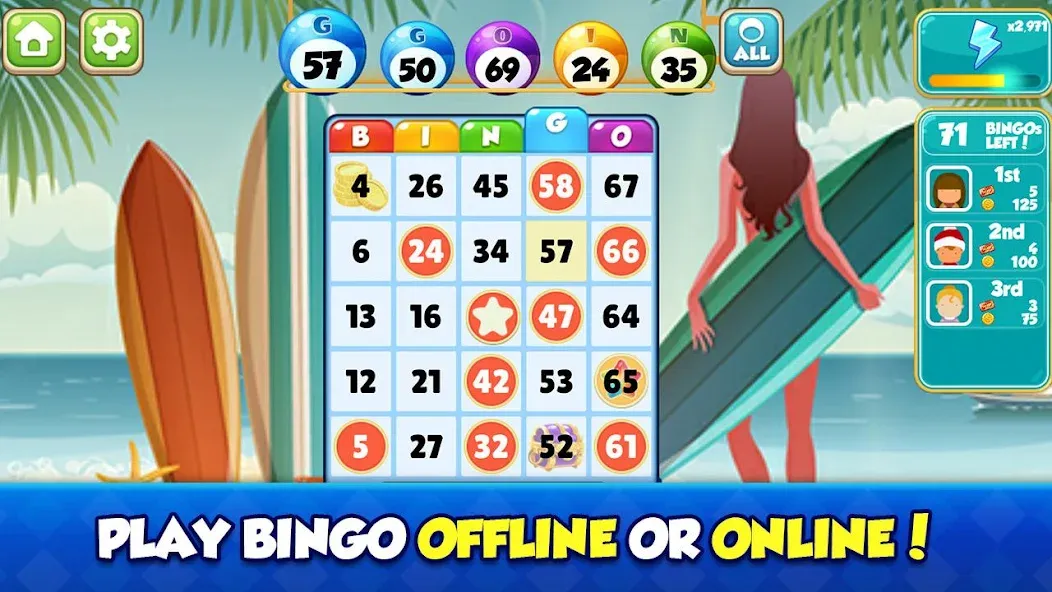 Взлом Bingo bay : Family bingo (Бинго бэй)  [МОД Много денег] — стабильная версия apk на Андроид screen 3