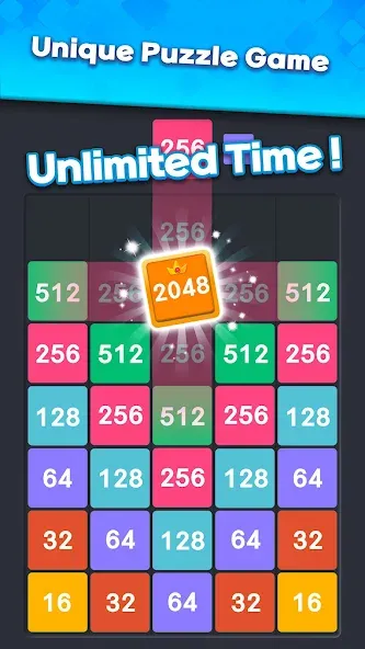 Взлом Drop Merge : Number Puzzle (Дроп Мердж)  [МОД Много монет] — последняя версия apk на Андроид screen 1