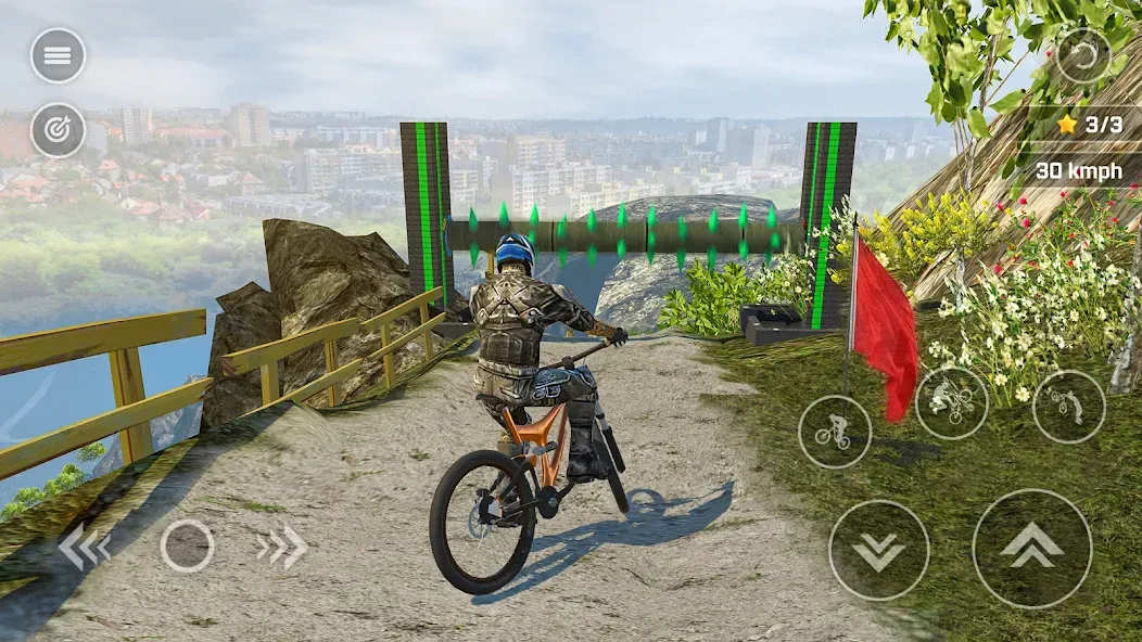 Скачать взломанную Bicycle Stunts: BMX Bike Games  [МОД Все открыто] — стабильная версия apk на Андроид screen 2