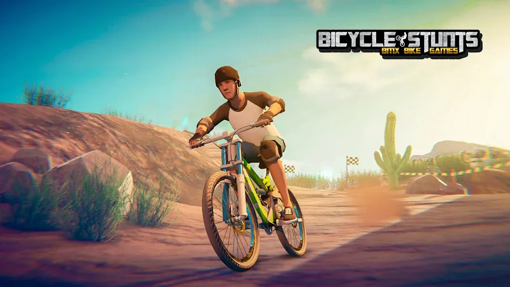 Скачать взломанную Bicycle Stunts: BMX Bike Games  [МОД Все открыто] — стабильная версия apk на Андроид screen 4