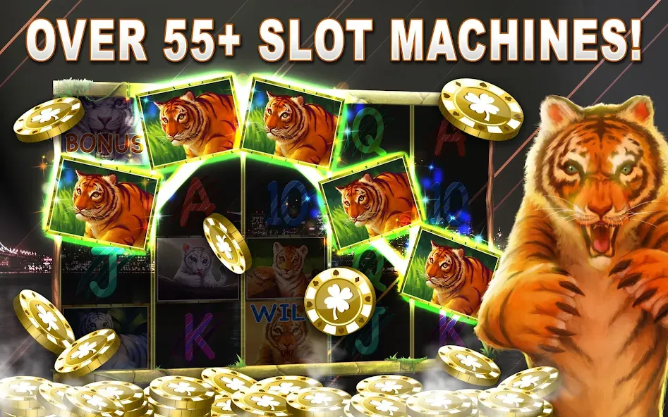 Взлом VIP Deluxe Slots Games Offline  [МОД Много монет] — стабильная версия apk на Андроид screen 4